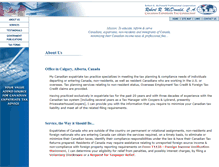 Tablet Screenshot of canadianexpatriatetax.com